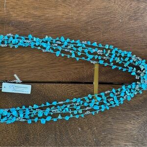 Turquoise Beaded Necklace